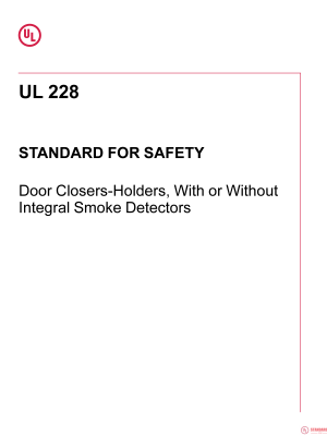 UL 228 PDF UL 228 PDF
